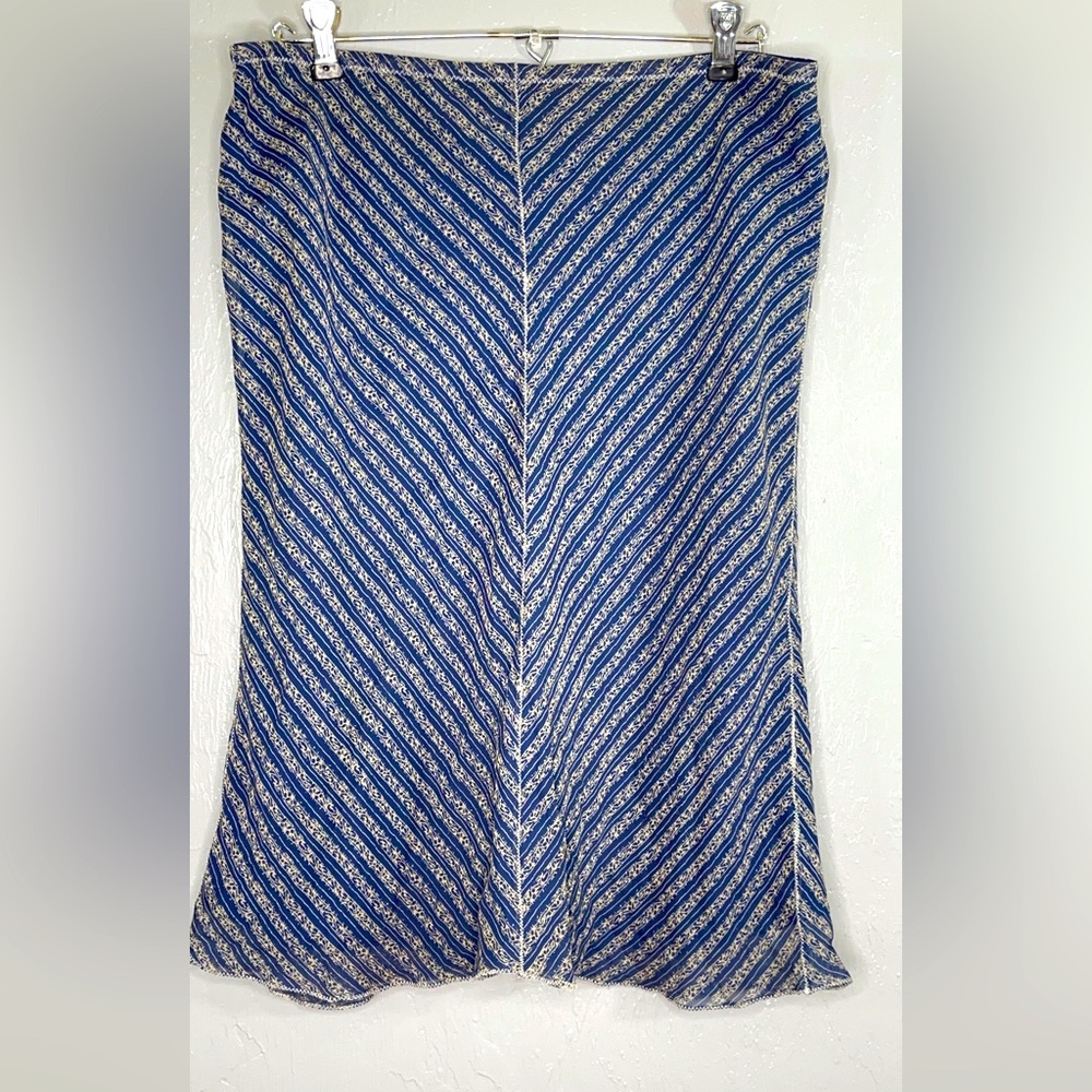 Max Studio Silk Skirt
